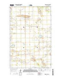 Rangeley NW North Dakota Current topographic map, 1:24000 scale, 7.5 X 7.5 Minute, Year 2014