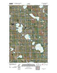Rangeley SE North Dakota Historical topographic map, 1:24000 scale, 7.5 X 7.5 Minute, Year 2011