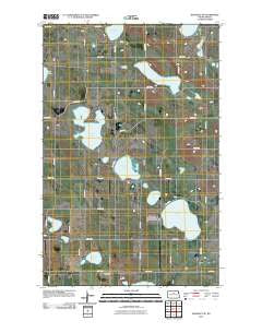 Rangeley SE North Dakota Historical topographic map, 1:24000 scale, 7.5 X 7.5 Minute, Year 2011