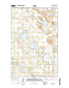 Rangeley SE North Dakota Current topographic map, 1:24000 scale, 7.5 X 7.5 Minute, Year 2014
