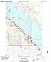 Rat Lake SW North Dakota Historical topographic map, 1:24000 scale, 7.5 X 7.5 Minute, Year 1997