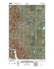 Rat Lake North Dakota Historical topographic map, 1:24000 scale, 7.5 X 7.5 Minute, Year 2011