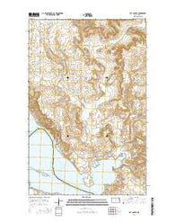 Rat Lake SE North Dakota Current topographic map, 1:24000 scale, 7.5 X 7.5 Minute, Year 2014