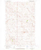 Rattlesnake Butte North Dakota Historical topographic map, 1:24000 scale, 7.5 X 7.5 Minute, Year 1963