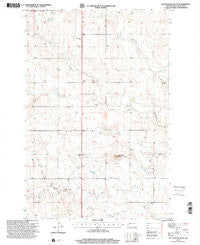 Rattlesnake Butte North Dakota Historical topographic map, 1:24000 scale, 7.5 X 7.5 Minute, Year 1997