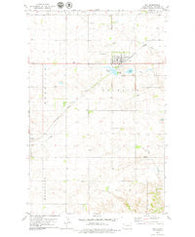Ray North Dakota Historical topographic map, 1:24000 scale, 7.5 X 7.5 Minute, Year 1978
