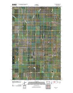 Ray NW North Dakota Historical topographic map, 1:24000 scale, 7.5 X 7.5 Minute, Year 2011
