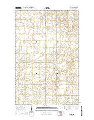 Ray NW North Dakota Current topographic map, 1:24000 scale, 7.5 X 7.5 Minute, Year 2014