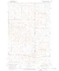 Red Bank Creek Montana Historical topographic map, 1:24000 scale, 7.5 X 7.5 Minute, Year 1974