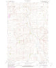 Red Butte NW North Dakota Historical topographic map, 1:24000 scale, 7.5 X 7.5 Minute, Year 1968