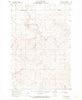 Red Butte North Dakota Historical topographic map, 1:24000 scale, 7.5 X 7.5 Minute, Year 1968