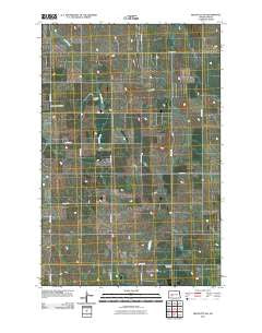 Red Butte SW North Dakota Historical topographic map, 1:24000 scale, 7.5 X 7.5 Minute, Year 2011