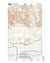 Red Mike Hill North Dakota Current topographic map, 1:24000 scale, 7.5 X 7.5 Minute, Year 2014