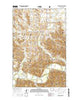 Red Wing Creek North Dakota Current topographic map, 1:24000 scale, 7.5 X 7.5 Minute, Year 2014