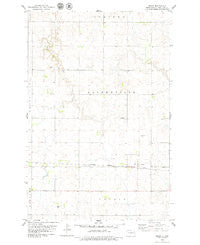 Regan North Dakota Historical topographic map, 1:24000 scale, 7.5 X 7.5 Minute, Year 1979