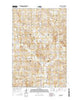 Regan SE North Dakota Current topographic map, 1:24000 scale, 7.5 X 7.5 Minute, Year 2014