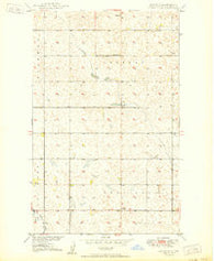 Renville North Dakota Historical topographic map, 1:24000 scale, 7.5 X 7.5 Minute, Year 1950
