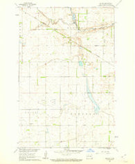 Revere North Dakota Historical topographic map, 1:24000 scale, 7.5 X 7.5 Minute, Year 1961