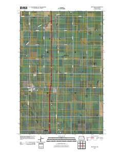 Reynolds North Dakota Historical topographic map, 1:24000 scale, 7.5 X 7.5 Minute, Year 2011