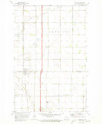 Reynolds North Dakota Historical topographic map, 1:24000 scale, 7.5 X 7.5 Minute, Year 1971