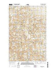 Rice Lake NW North Dakota Current topographic map, 1:24000 scale, 7.5 X 7.5 Minute, Year 2014