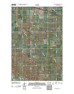 Richardton SE North Dakota Historical topographic map, 1:24000 scale, 7.5 X 7.5 Minute, Year 2011