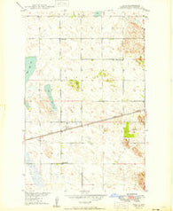 Riga North Dakota Historical topographic map, 1:24000 scale, 7.5 X 7.5 Minute, Year 1949