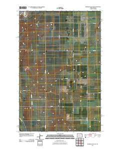 Riverdale South North Dakota Historical topographic map, 1:24000 scale, 7.5 X 7.5 Minute, Year 2011