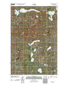 Robinson North Dakota Historical topographic map, 1:24000 scale, 7.5 X 7.5 Minute, Year 2011