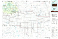 Rock Lake North Dakota Historical topographic map, 1:100000 scale, 30 X 60 Minute, Year 1985