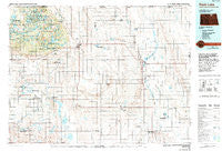 Rock Lake North Dakota Historical topographic map, 1:100000 scale, 30 X 60 Minute, Year 1985