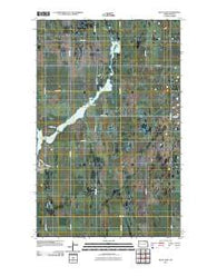 Rock Lake North Dakota Historical topographic map, 1:24000 scale, 7.5 X 7.5 Minute, Year 2011