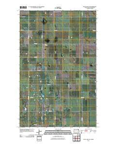 Rock Lake NE North Dakota Historical topographic map, 1:24000 scale, 7.5 X 7.5 Minute, Year 2011