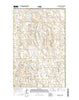 Rock Lake NE North Dakota Current topographic map, 1:24000 scale, 7.5 X 7.5 Minute, Year 2014