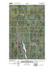 Rock Lake NW North Dakota Historical topographic map, 1:24000 scale, 7.5 X 7.5 Minute, Year 2011