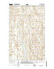 Rock Lake NW North Dakota Current topographic map, 1:24000 scale, 7.5 X 7.5 Minute, Year 2014