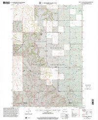 Rocky Ridge North North Dakota Historical topographic map, 1:24000 scale, 7.5 X 7.5 Minute, Year 1997