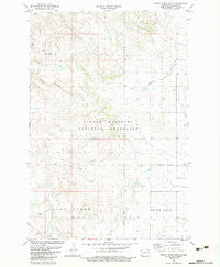 Rocky Ridge South North Dakota Historical topographic map, 1:24000 scale, 7.5 X 7.5 Minute, Year 1982
