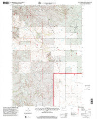 Rocky Ridge South North Dakota Historical topographic map, 1:24000 scale, 7.5 X 7.5 Minute, Year 1997