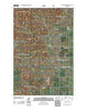Rocky Ridge South North Dakota Historical topographic map, 1:24000 scale, 7.5 X 7.5 Minute, Year 2011