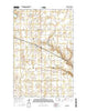 Rogers North Dakota Current topographic map, 1:24000 scale, 7.5 X 7.5 Minute, Year 2014