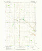 Rogers North Dakota Historical topographic map, 1:24000 scale, 7.5 X 7.5 Minute, Year 1961