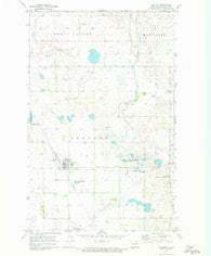 Rolette North Dakota Historical topographic map, 1:24000 scale, 7.5 X 7.5 Minute, Year 1971