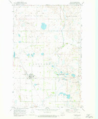 Rolette North Dakota Historical topographic map, 1:24000 scale, 7.5 X 7.5 Minute, Year 1971
