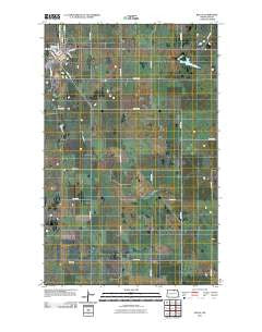 Rolla North Dakota Historical topographic map, 1:24000 scale, 7.5 X 7.5 Minute, Year 2011