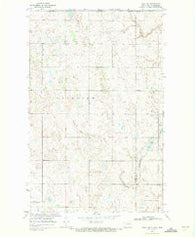 Rolla NE North Dakota Historical topographic map, 1:24000 scale, 7.5 X 7.5 Minute, Year 1969