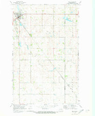 Rolla North Dakota Historical topographic map, 1:24000 scale, 7.5 X 7.5 Minute, Year 1970