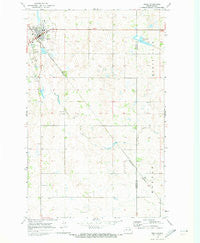Rolla North Dakota Historical topographic map, 1:24000 scale, 7.5 X 7.5 Minute, Year 1970