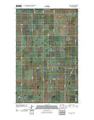Rolla NE North Dakota Historical topographic map, 1:24000 scale, 7.5 X 7.5 Minute, Year 2011