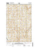 Rolla NE North Dakota Current topographic map, 1:24000 scale, 7.5 X 7.5 Minute, Year 2014